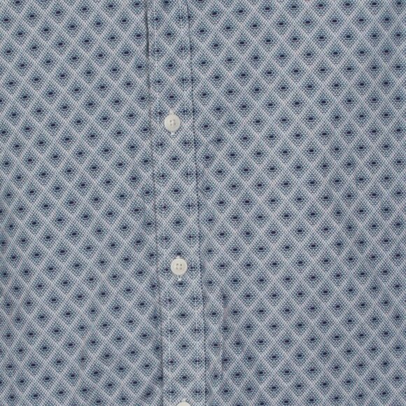 Ted Baker Sanlon Button Down Long Sleeve Slim Fit Shirt Mens‎ Size 4 Large - Picture 3 of 8